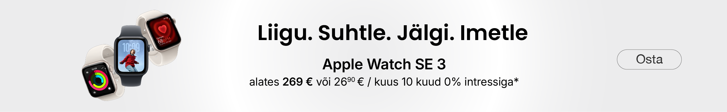 Watch SE 3 eripakkumine