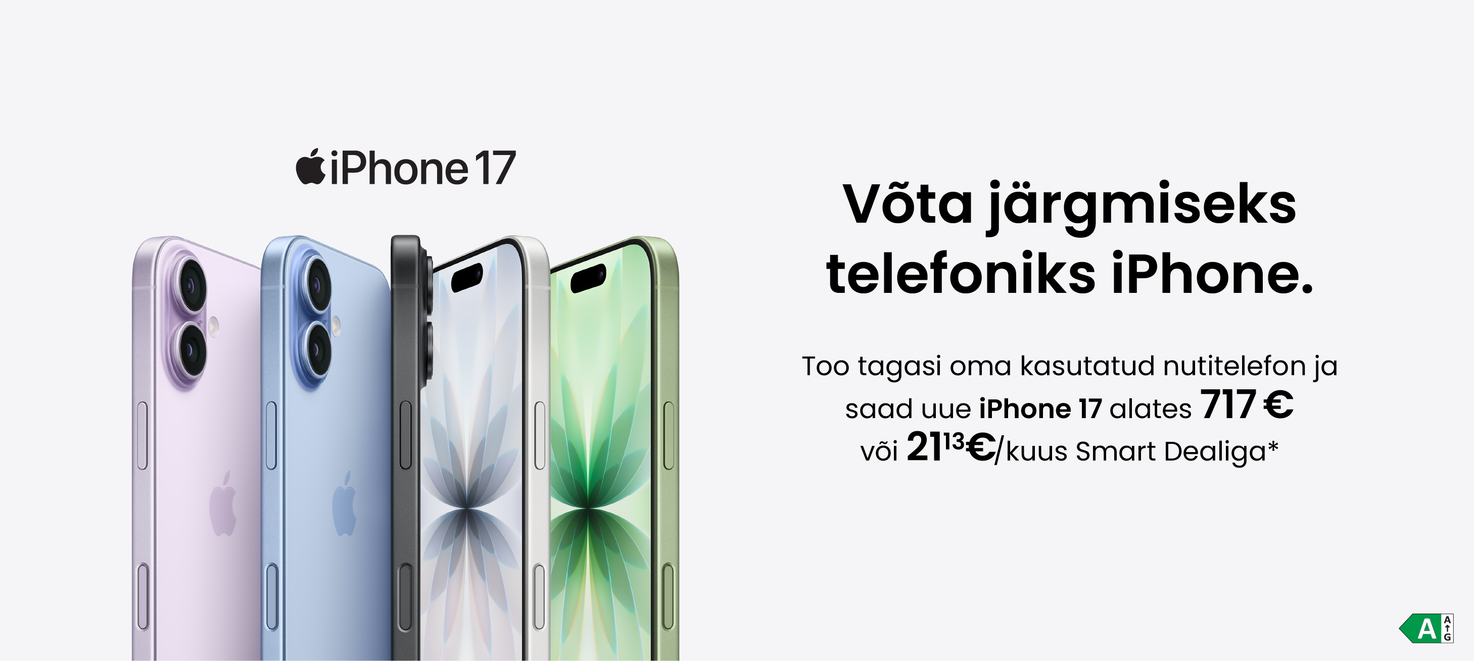iPhone tagasiostu bänner