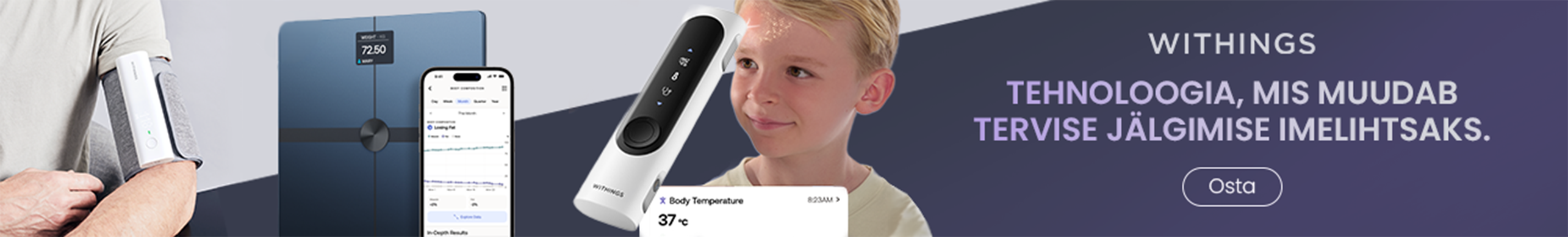 Withings - Tehnoloogia, mis muudab tervise jälgimise lihtsamaks.